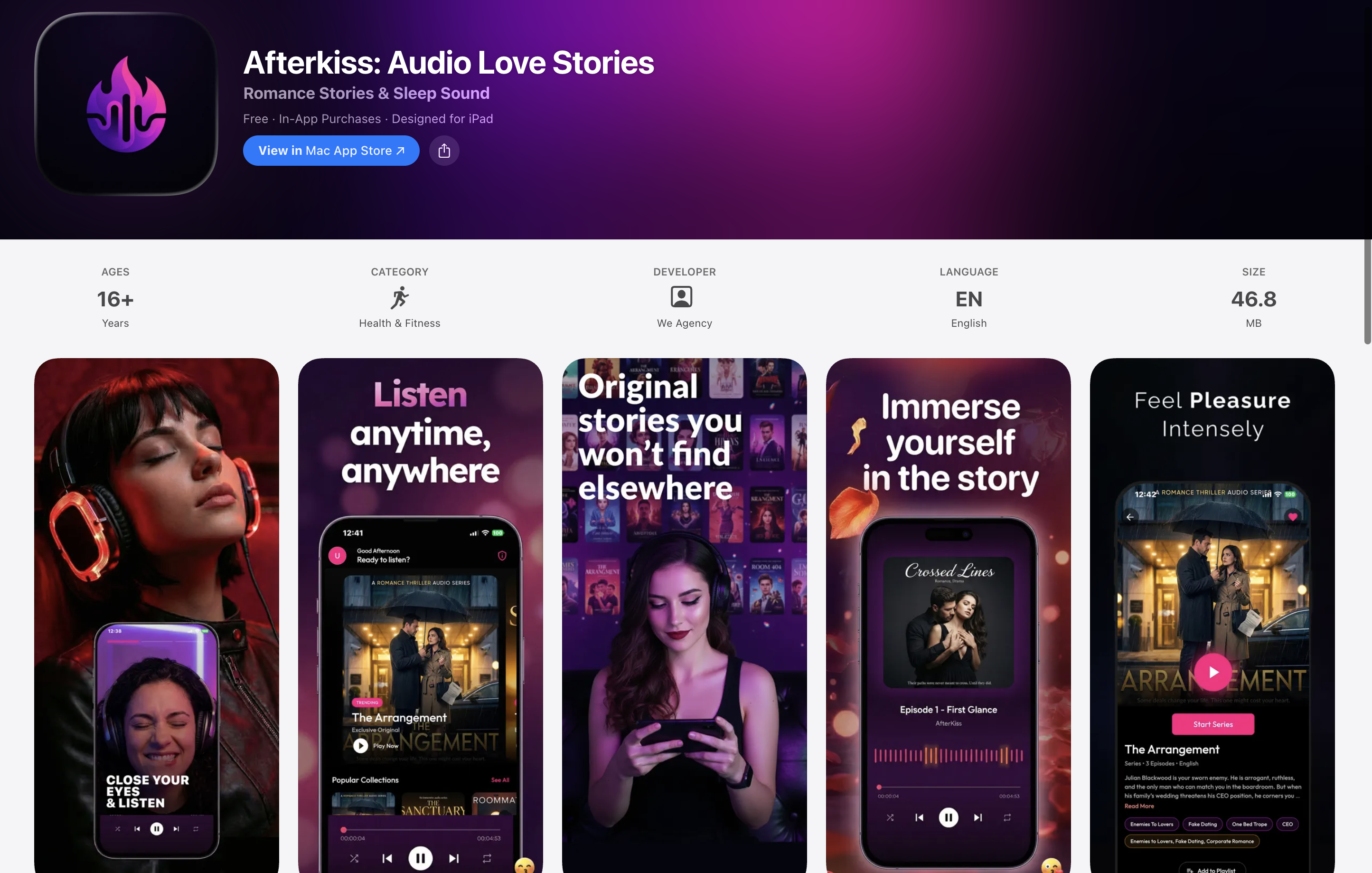 Audio Love Stories — Afterkiss
