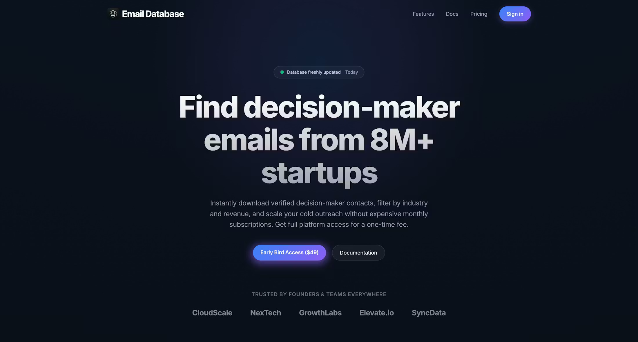 Building a Global Database — EmailDatabase.in