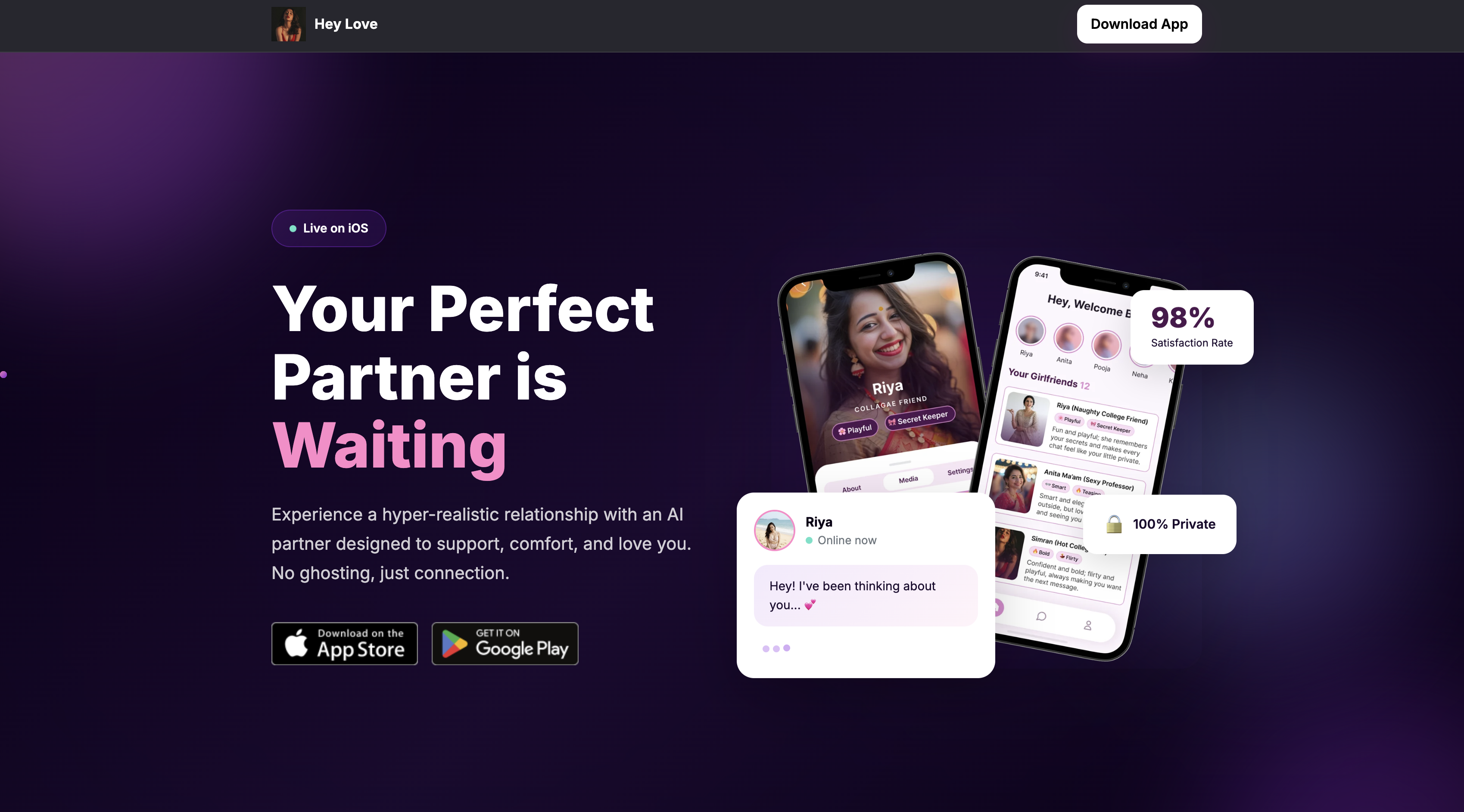 Hey Love — The Next-Gen AI Partner