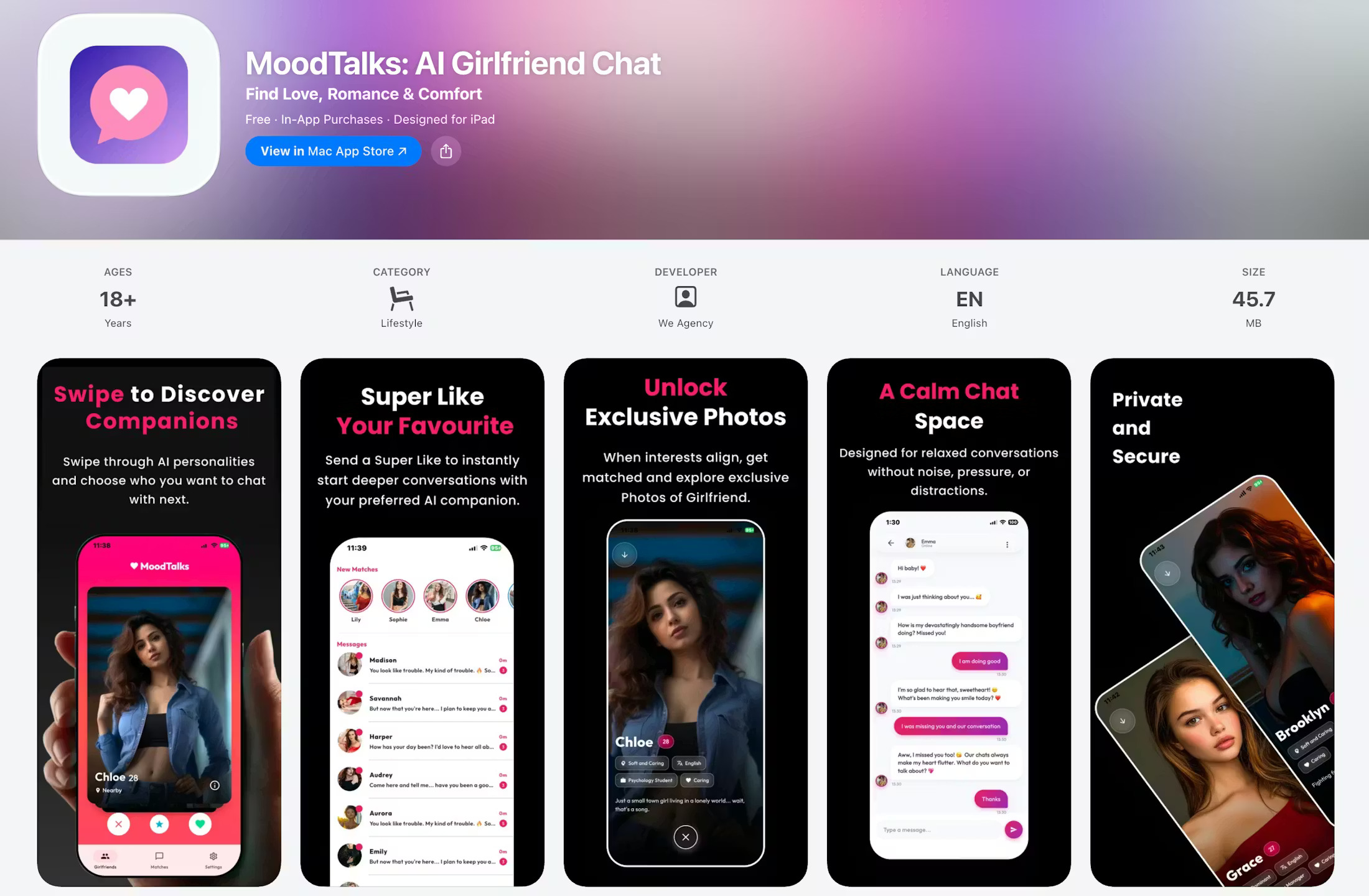 Emotional Comfort — MoodTalks AI Chat